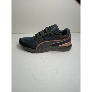 Puma Pacer Future Lux size7.5 training women's black w metallic rose accent